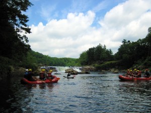 Wilderness Voyageurs kayaking and whitewater rafting