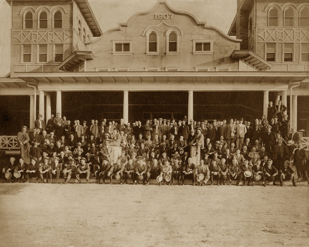 Opening Day at the Historic Summit Inn - 1907