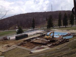 Summit Inn Pool Construction